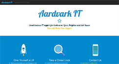 Desktop Screenshot of aardvarkit.co.uk